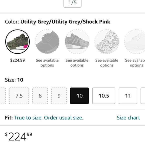 NMD SIZE 10 Mens - Picture 6 of 13